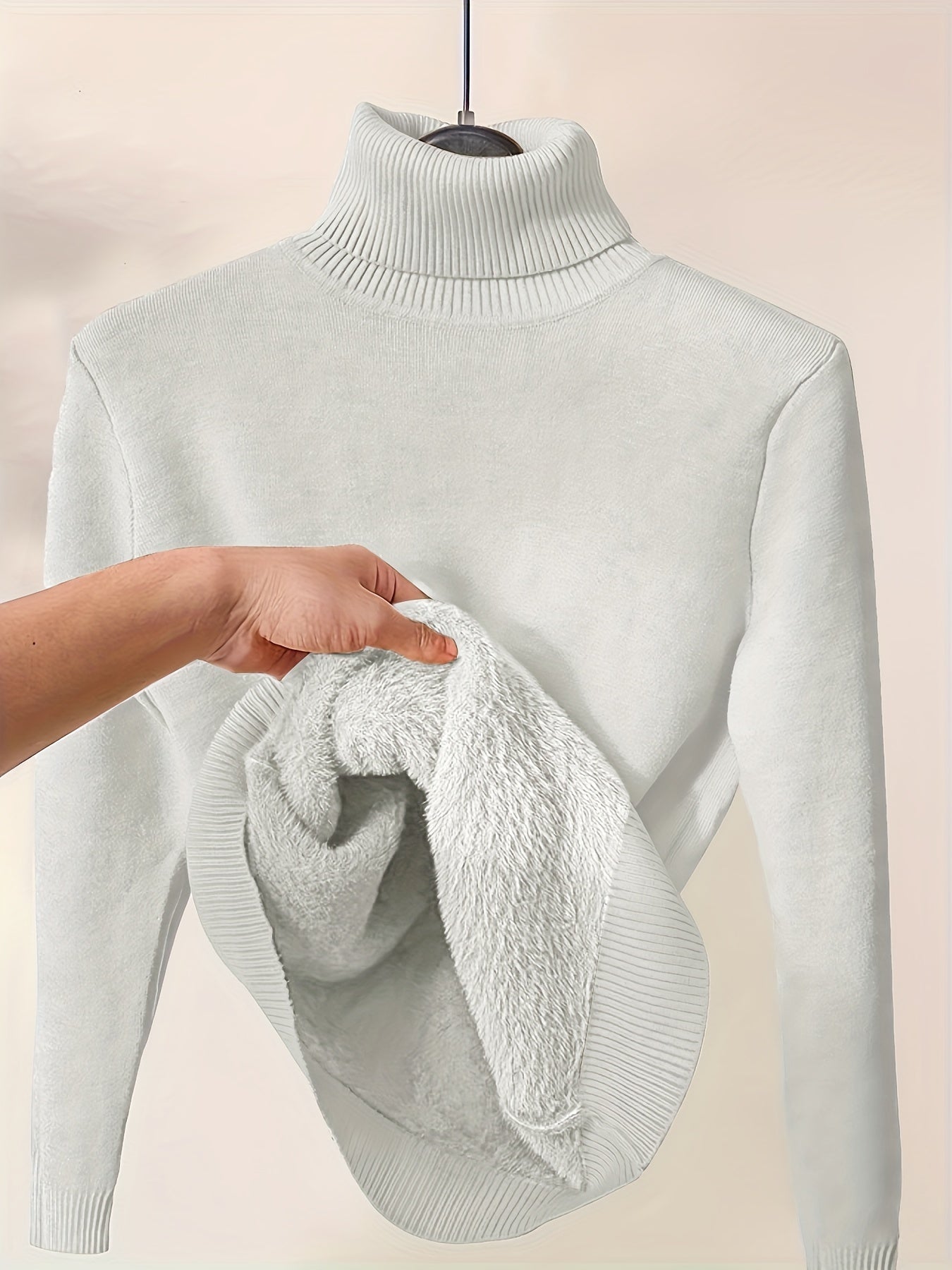 Berg-Feldt | Foret Rollkragenpullover Warm und Weich Perfekt für Den Winter