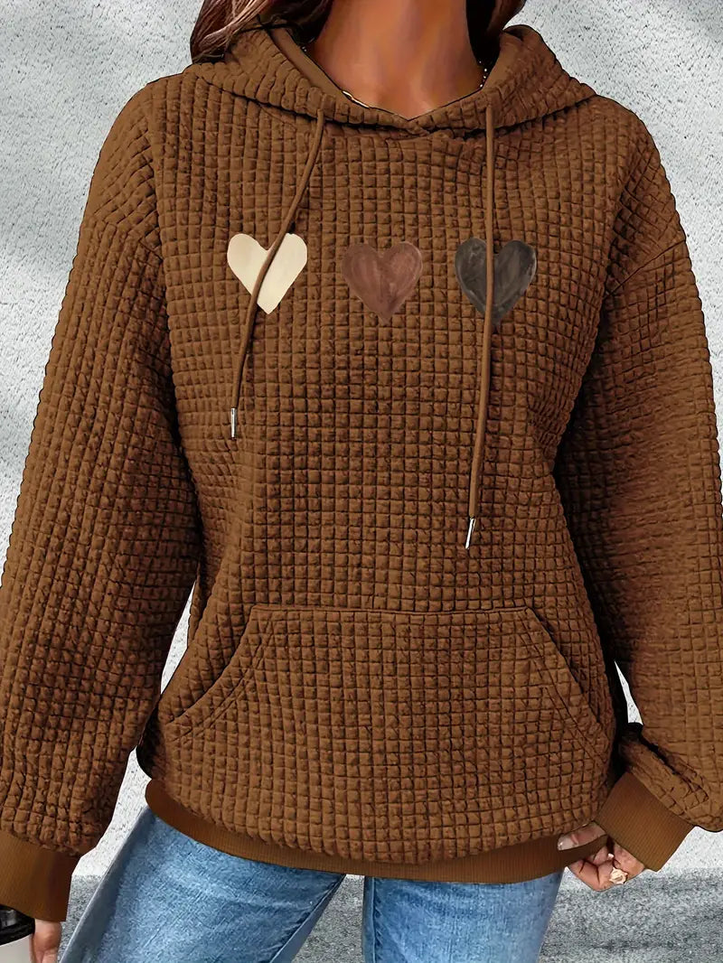Sweat à capuche romantique Fudus