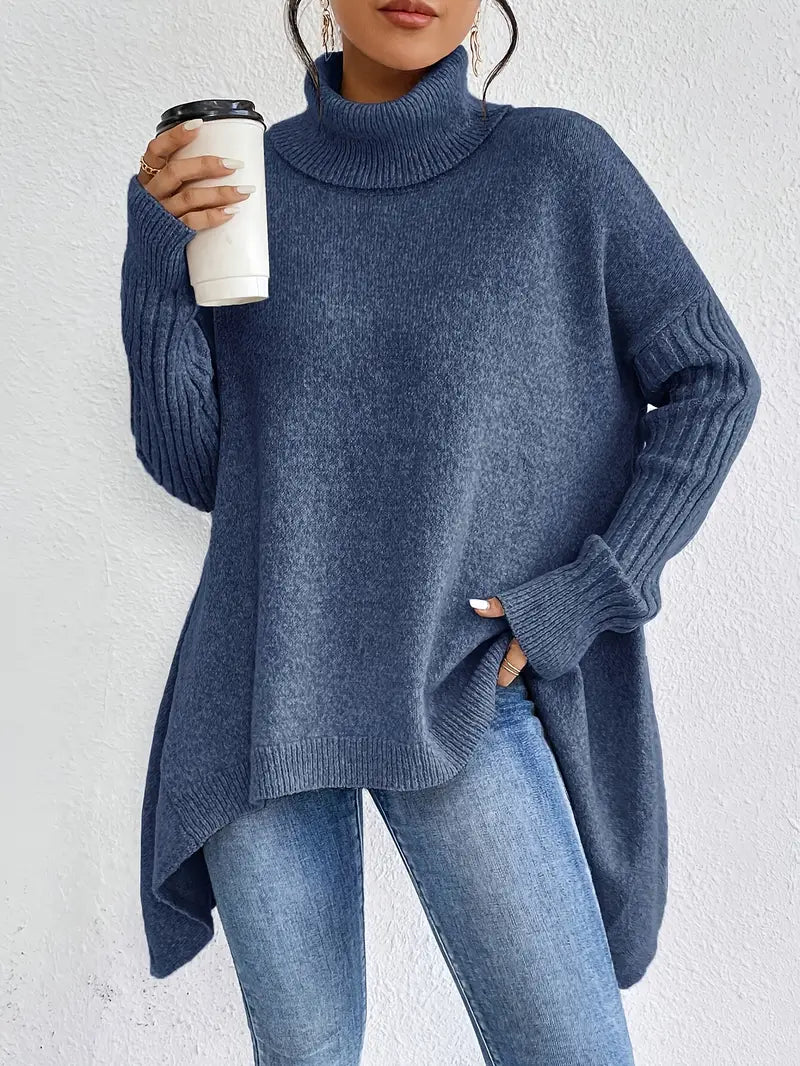 Berg-Feldt | langer Rollkragenpullover für den täglichen Komfort