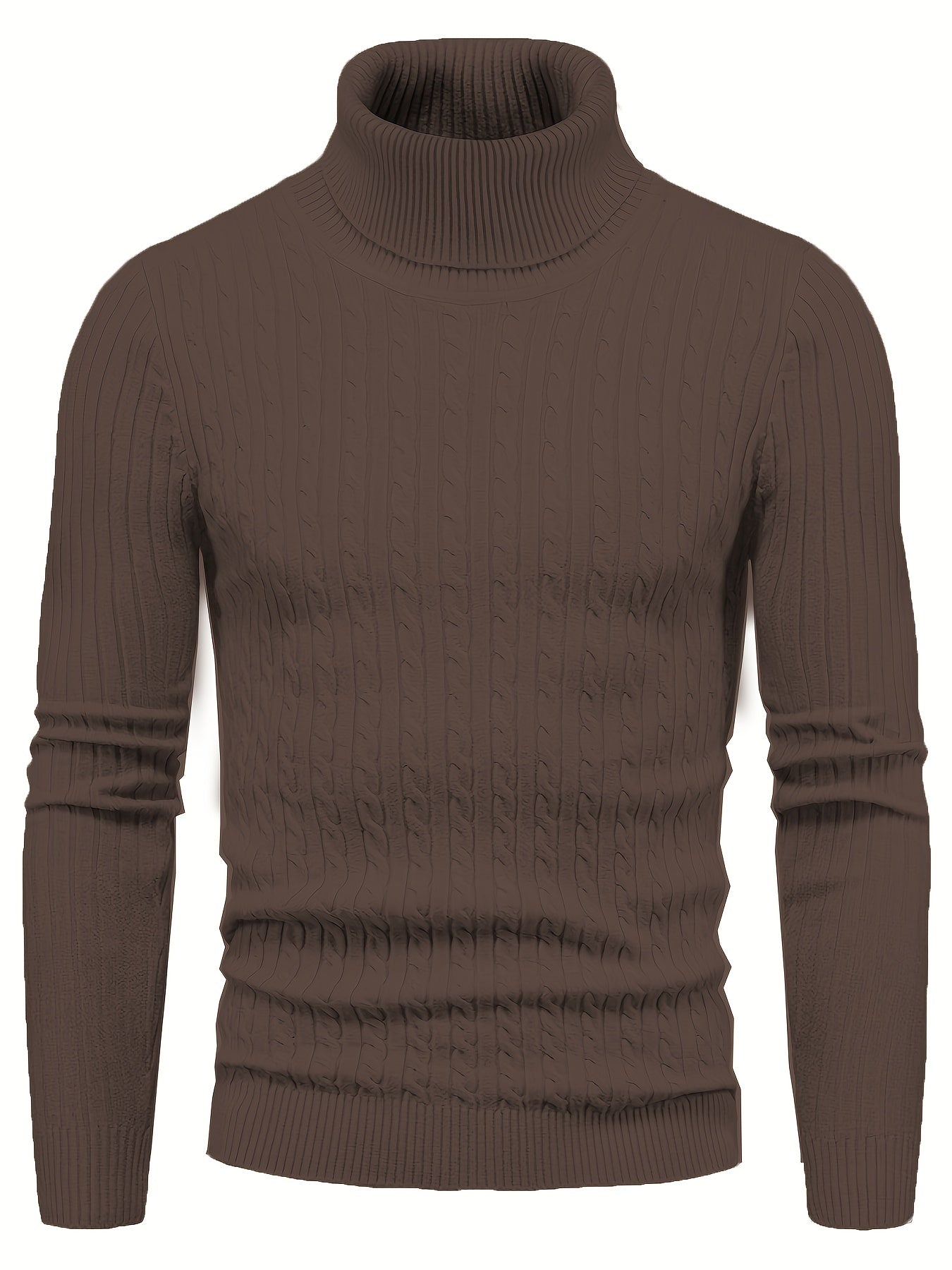 Berg-Feldt | Kabelstrick Rollkragenpullover Weich und Warm Perfekt für Herbst und Winter