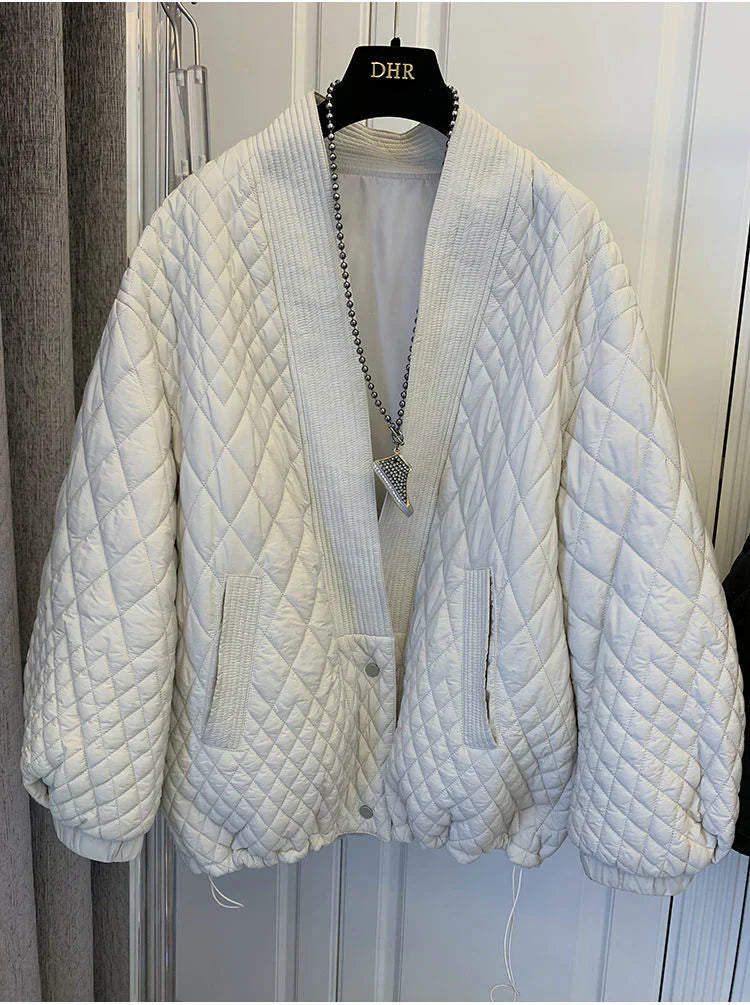 Berg-Feldt | Fashion Retro Baumwollgepuffte Jacke