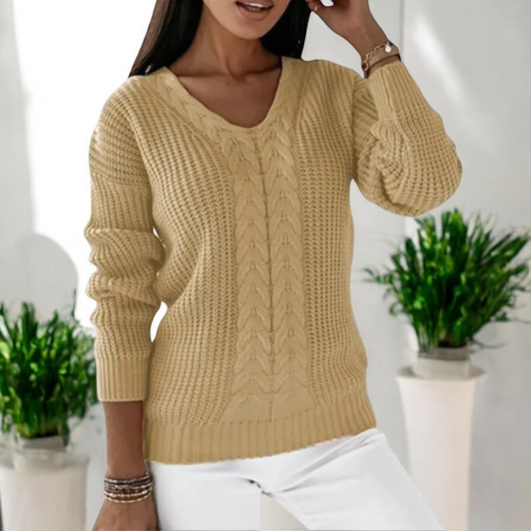 Berg-Feldt | skandinavischer Strickpullover für den Alltagsstil