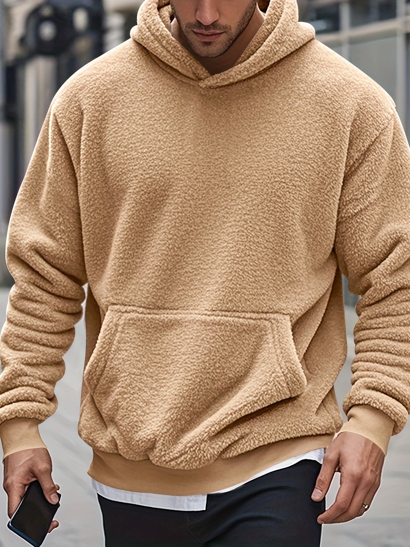 Berg-Feldt | Hoodie en polaire douce, polyester, confort et style