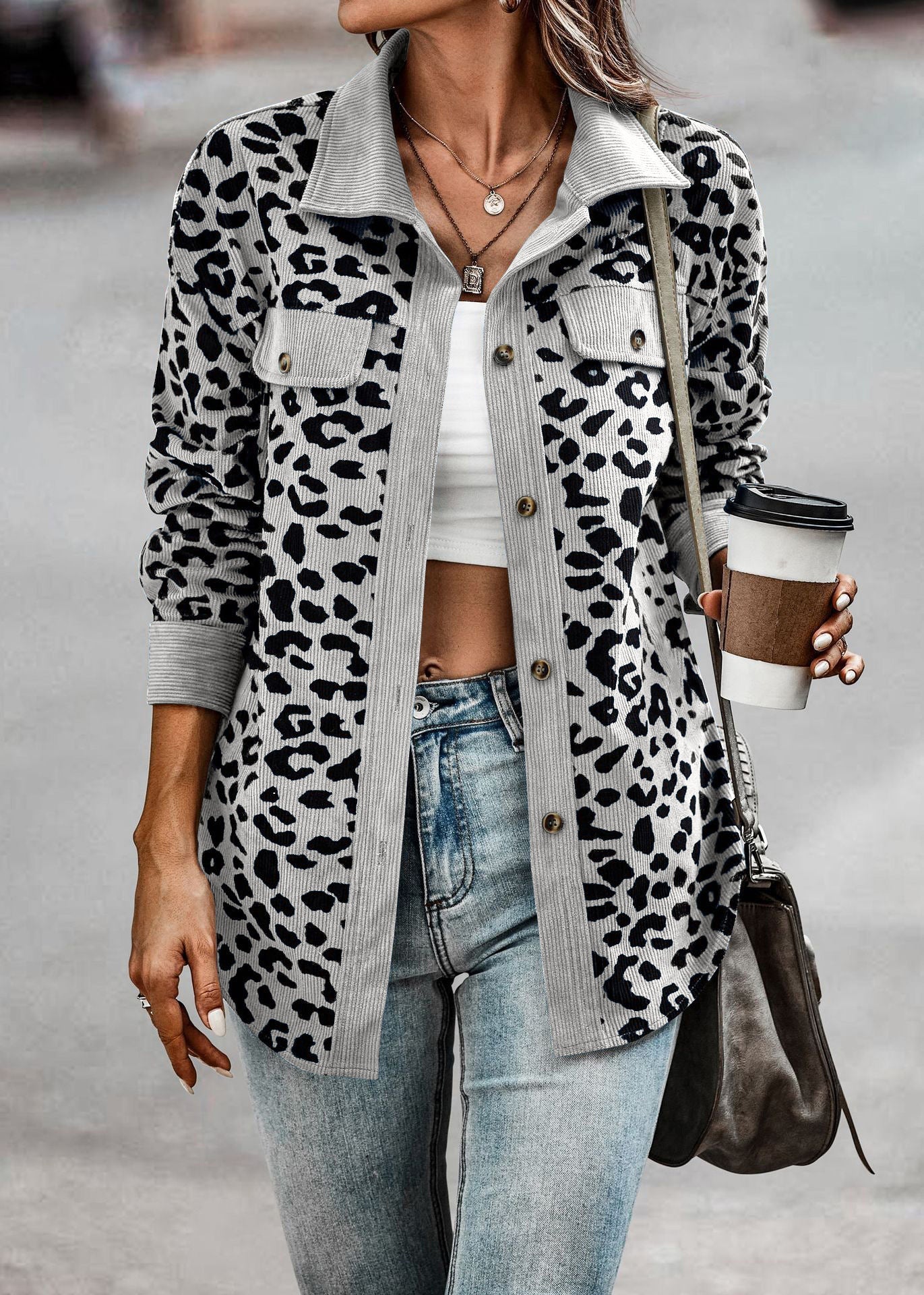 Berg-Feldt | Dschungel Chic Leopard Jacke