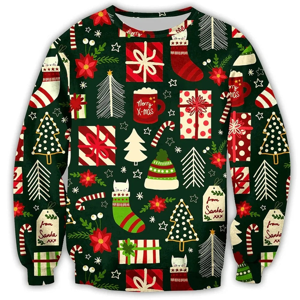 Pull de Noël unisexe