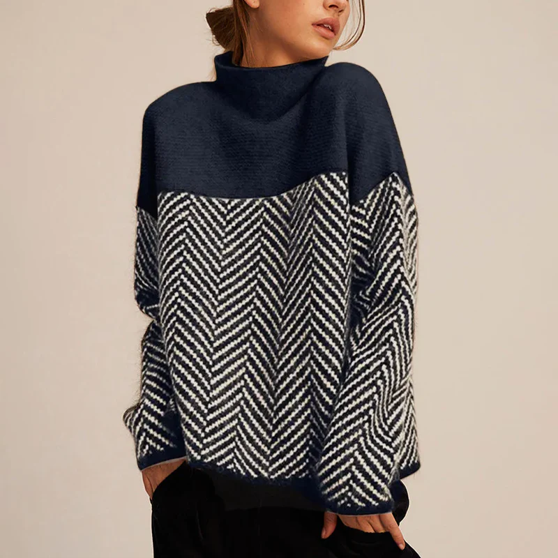 Berg-Feldt | Grobstrick Rollkragenpullover