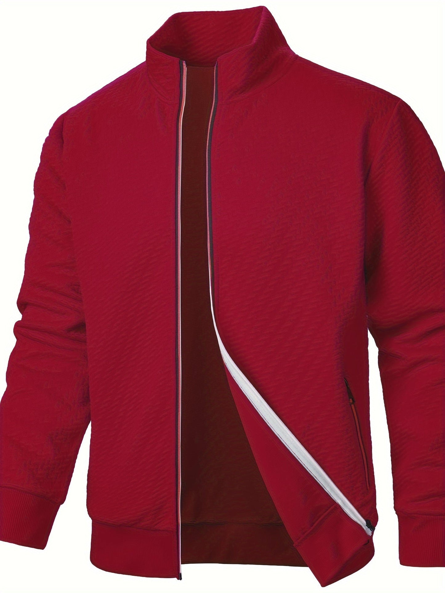 Berg-Feldt | Leichtgewicht Jacke mit Strukturmuster Polyester Komfort und Stil