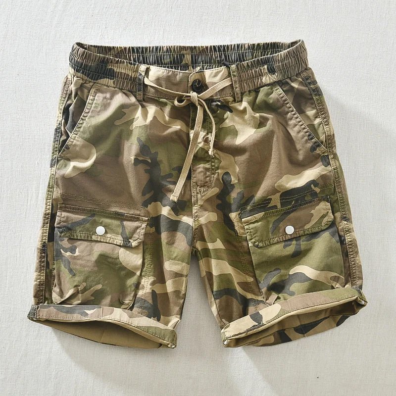 Abraham Tarnhose mit Taschen im Camouflage-Muster