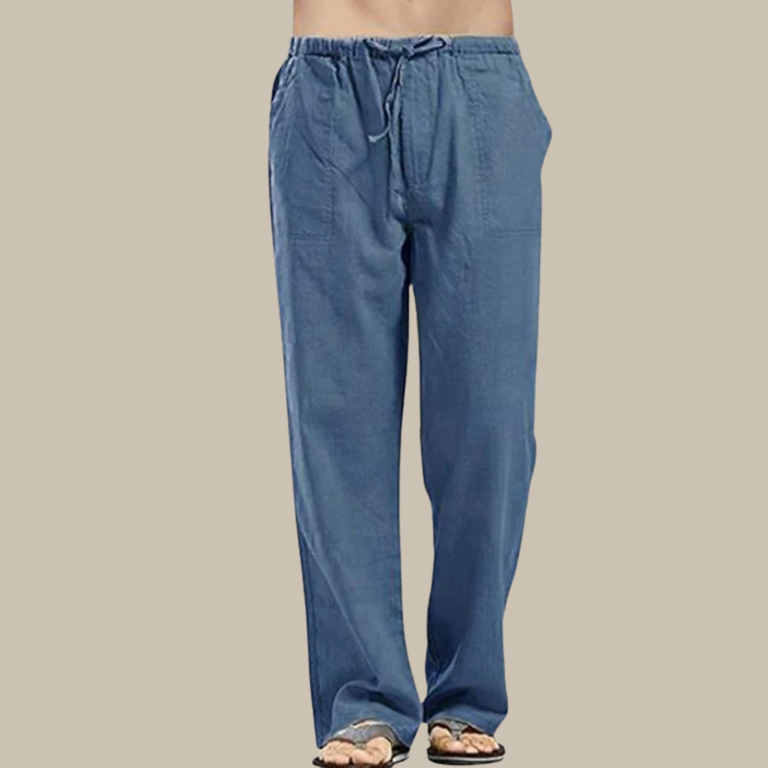 Pantalon en lin Benji pour hommes - confortable