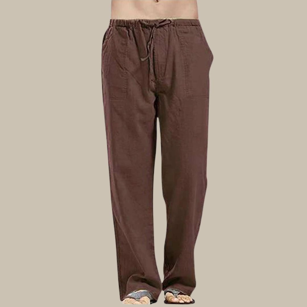 Pantalon en lin Benji pour hommes - confortable