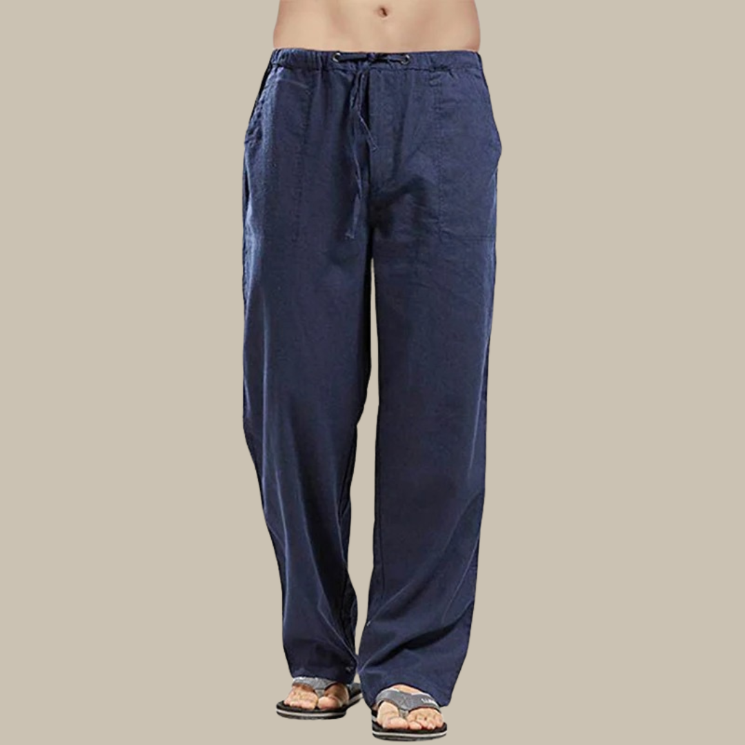 Pantalon en lin Benji pour hommes - confortable
