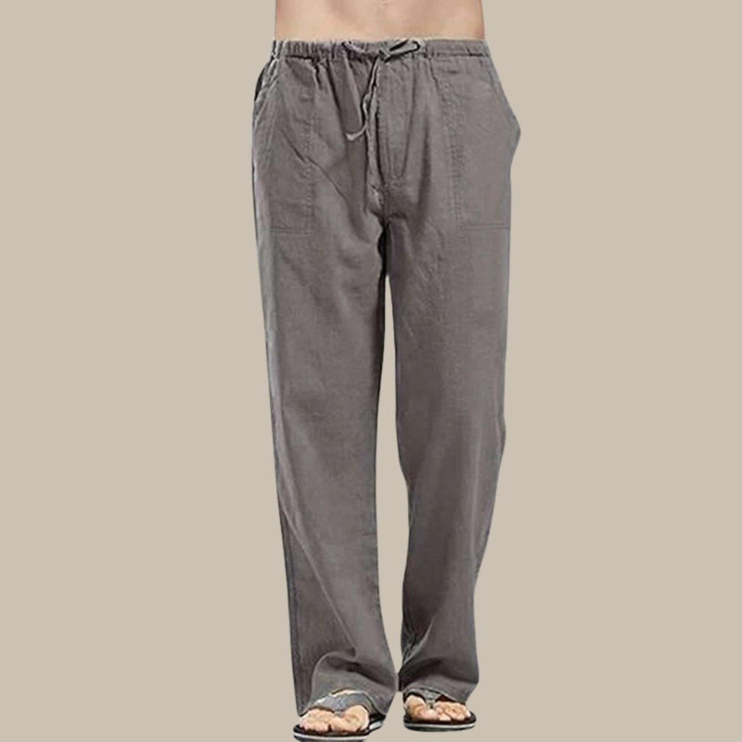 Pantalon en lin Benji pour hommes - confortable