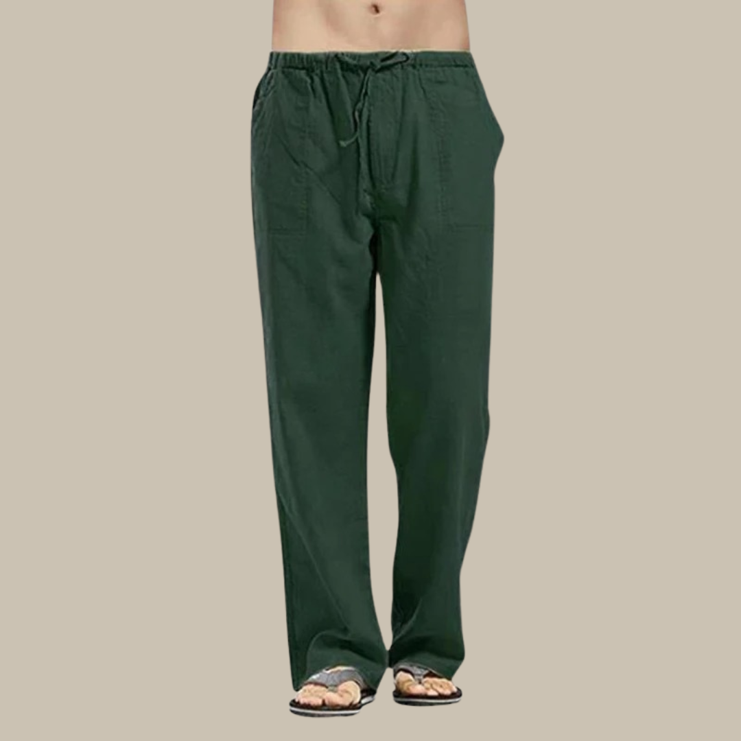 Pantalon en lin Benji pour hommes - confortable