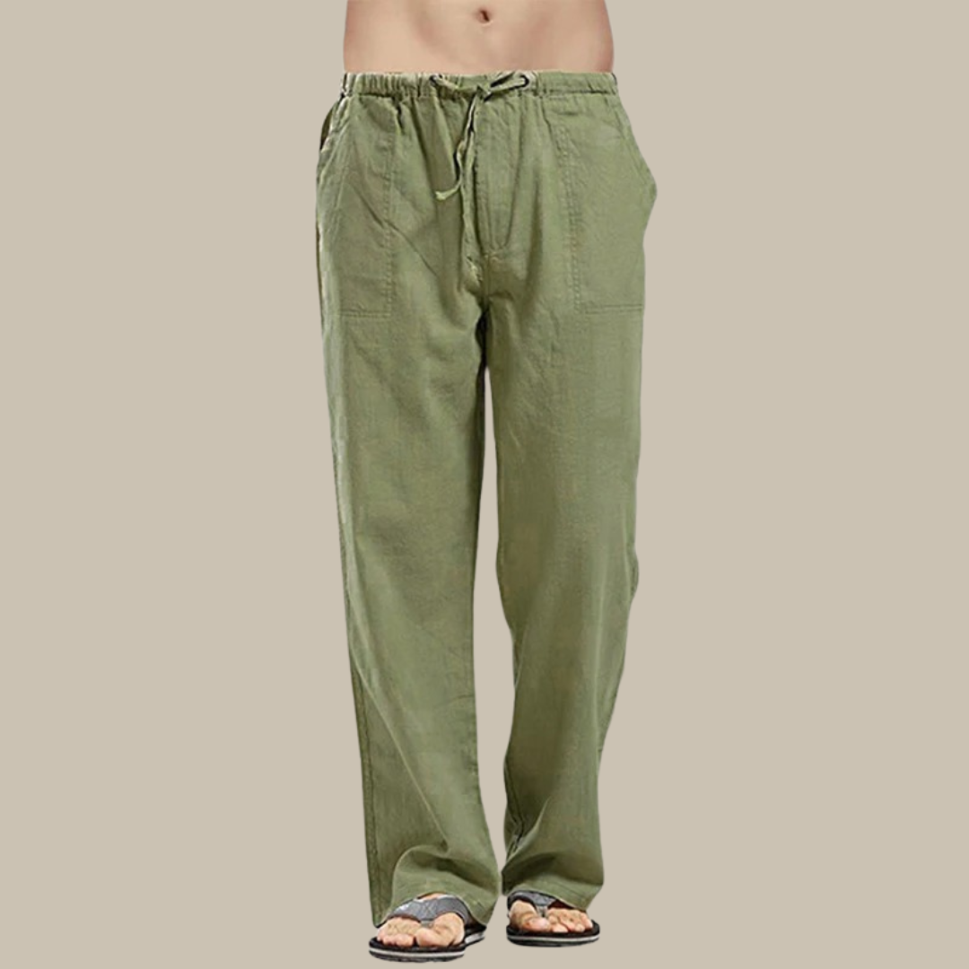 Pantalon en lin Benji pour hommes - confortable
