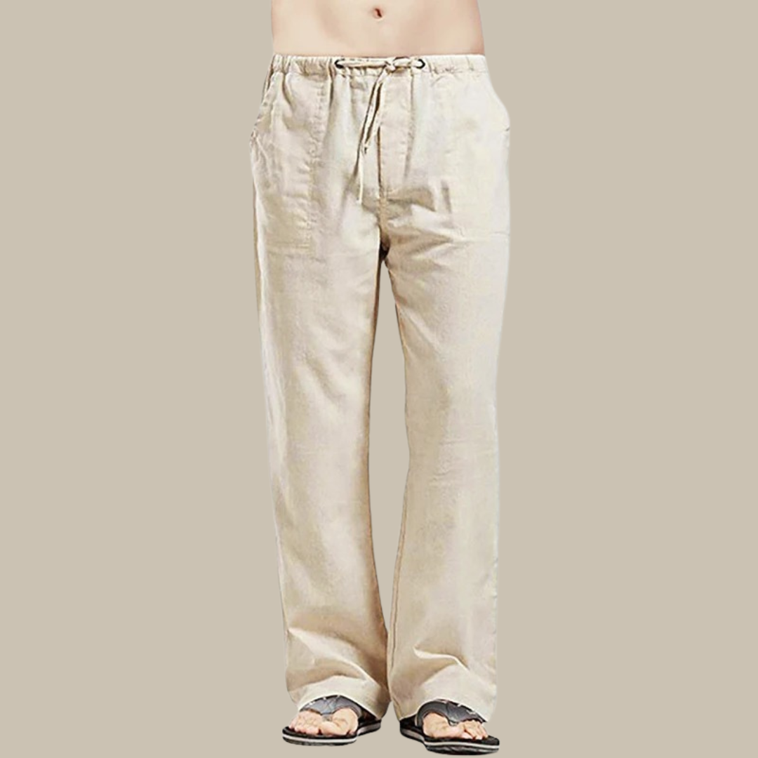 Pantalon en lin Benji pour hommes - confortable