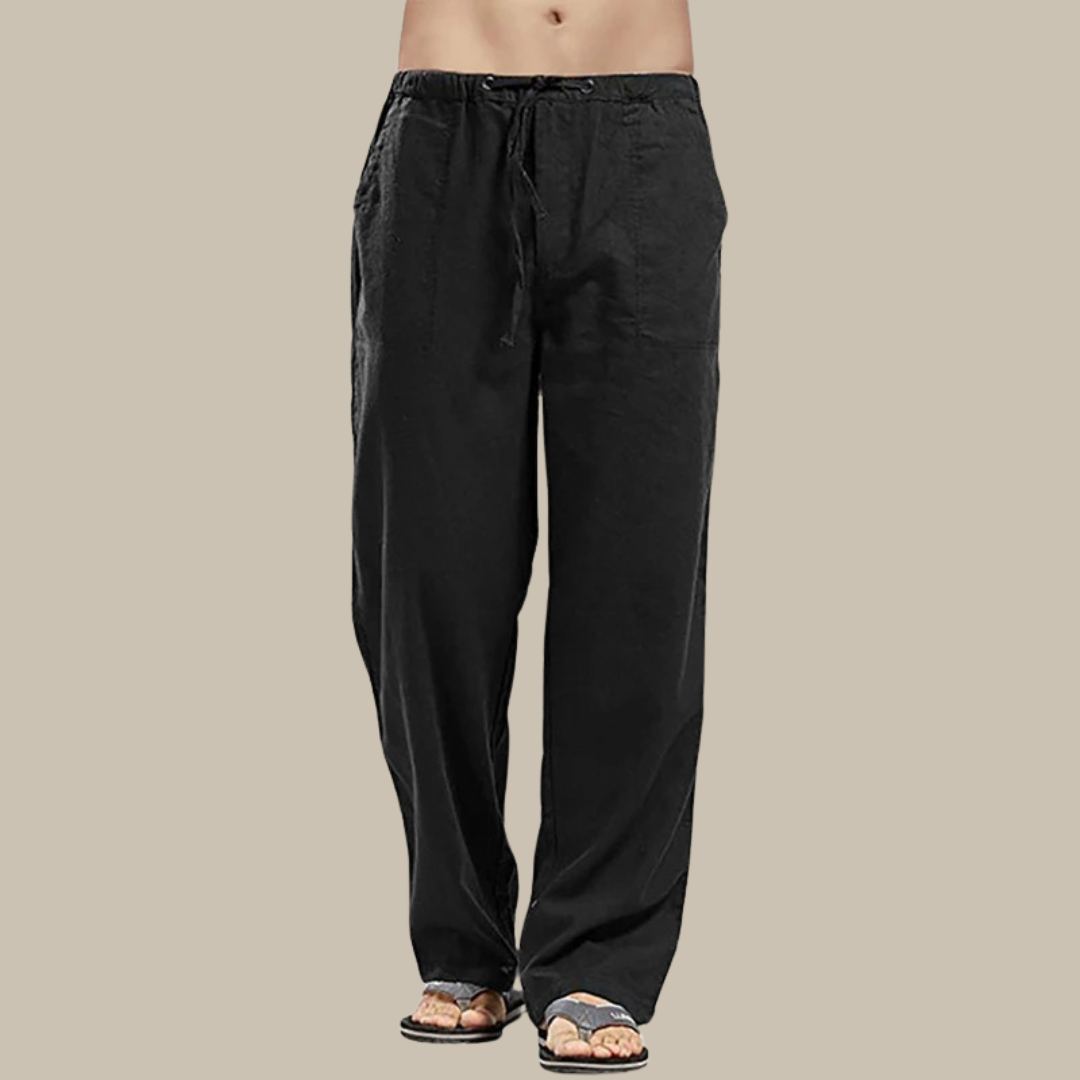 Pantalon en lin Benji pour hommes - confortable