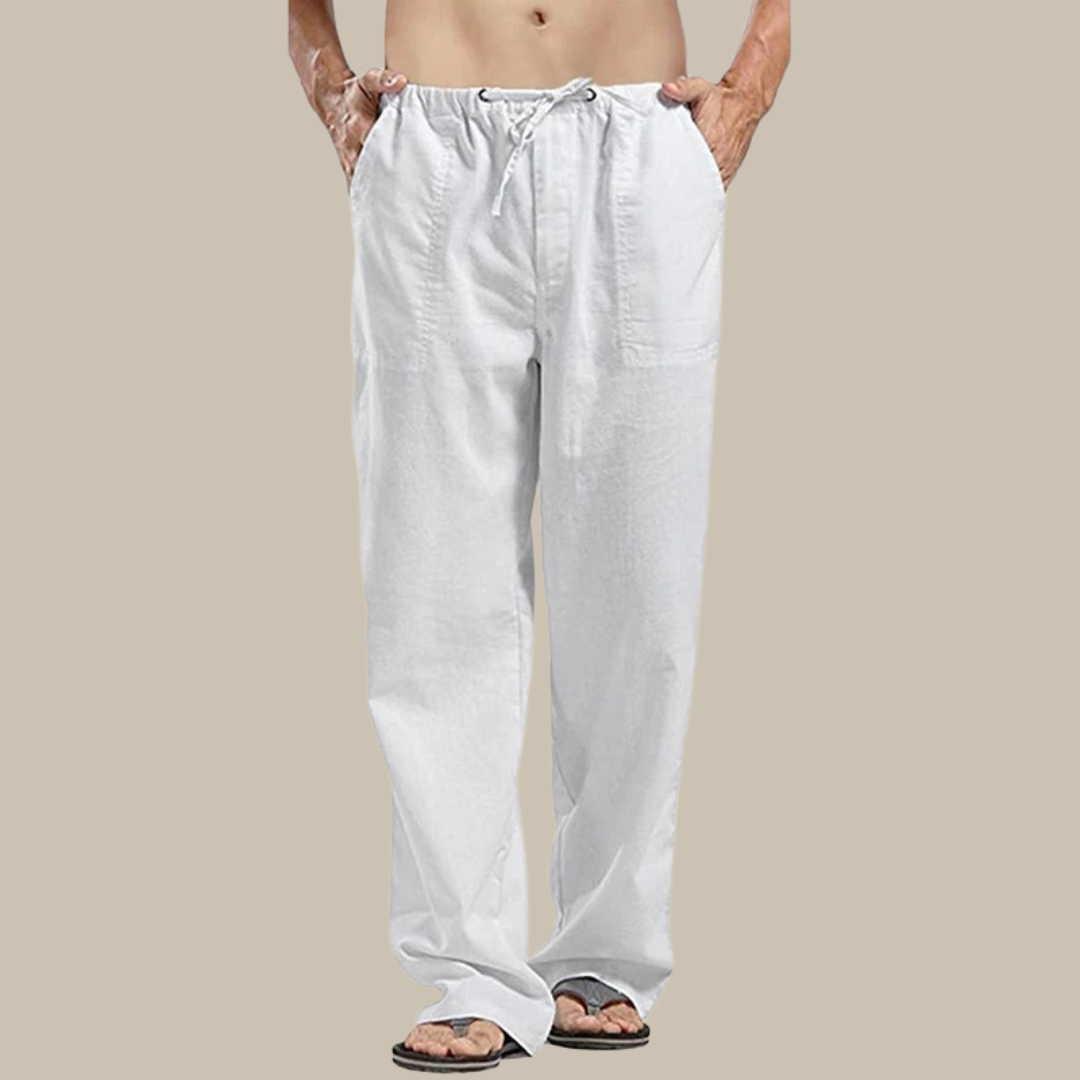 Pantalon en lin Benji pour hommes - confortable