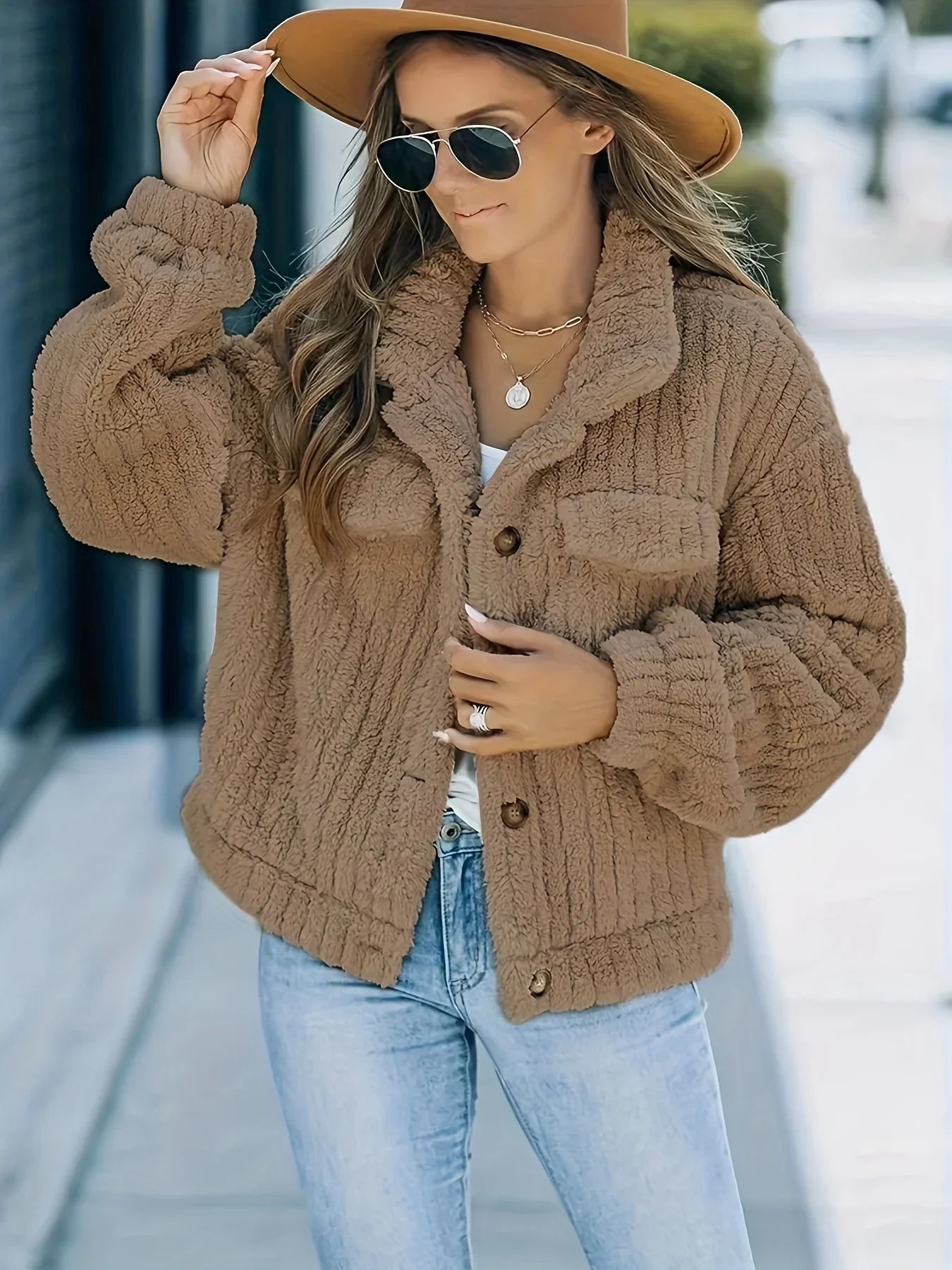 Berg-Feldt | Truckerjacke mit Fell