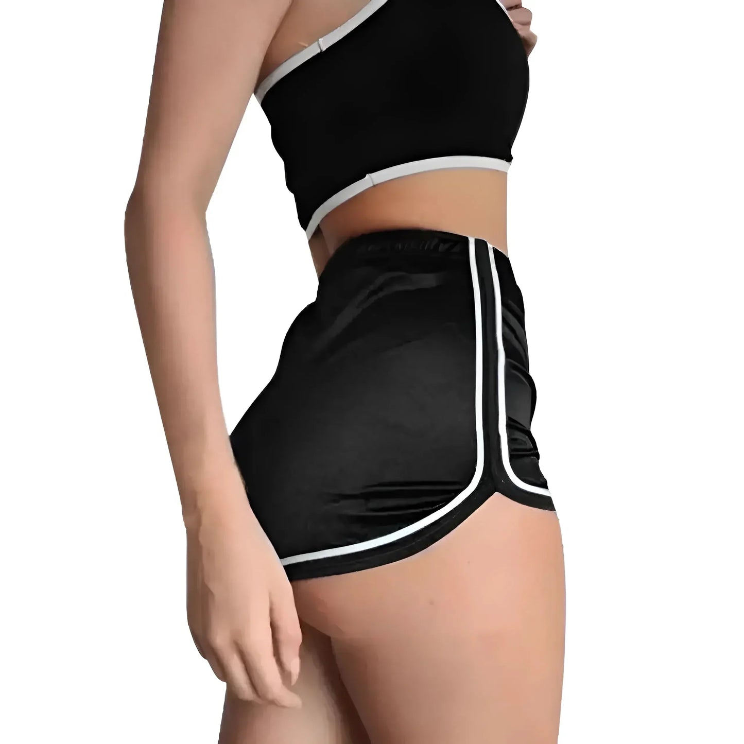 Sport Shorts mit Glanz