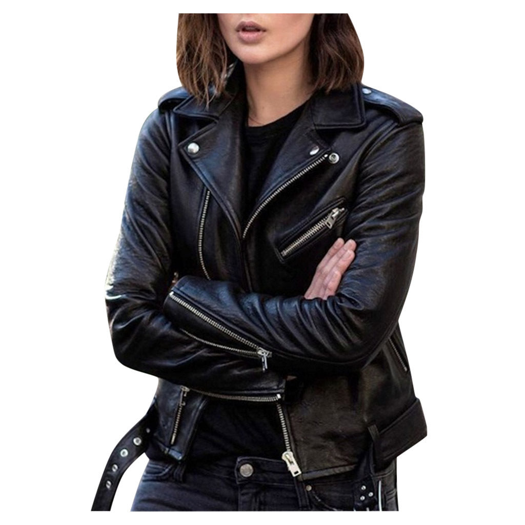 Berg-Feldt | Blouson de motard zippé pour femme