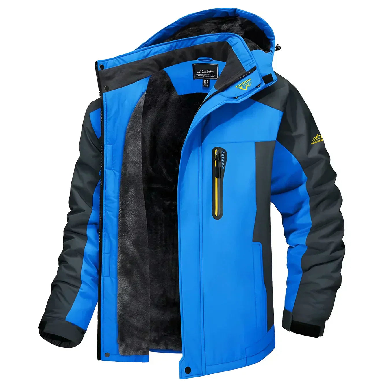 Berg-Feldt | Veste à capuche matelassée imperméable pour homme