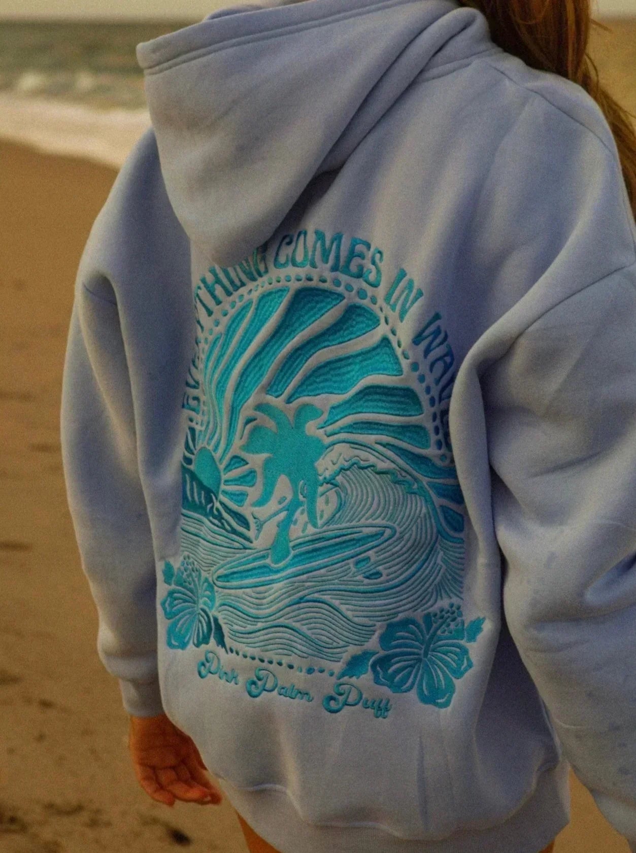 Sweat à capuche pour femmes Fudus | Sweat à capuche graphique Chasing Sunsatzs