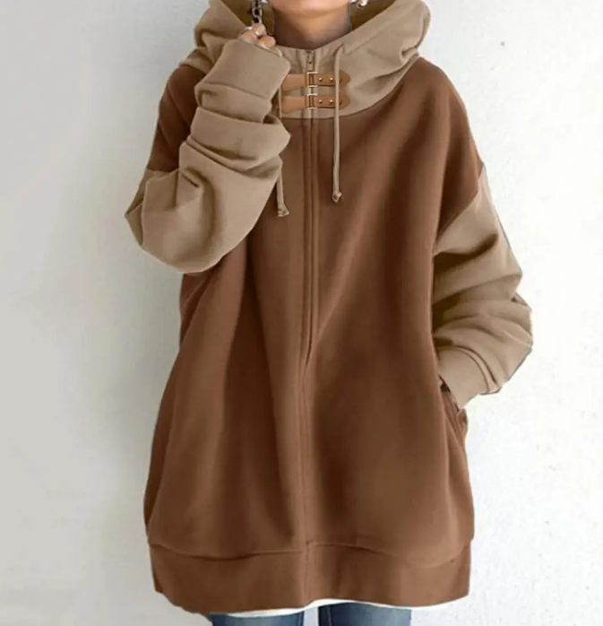 Berg-Feldt | Gemütlicher & stilvoller zweifarbiger Pullover