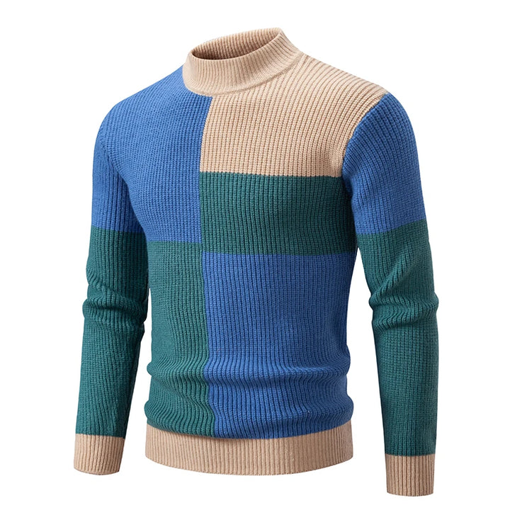 Pullover con collo alto Benjamin