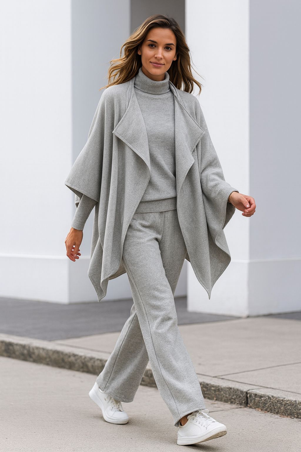Berg-Feldt | Strick-Set mit Strickjacke, Oberteil und Hose