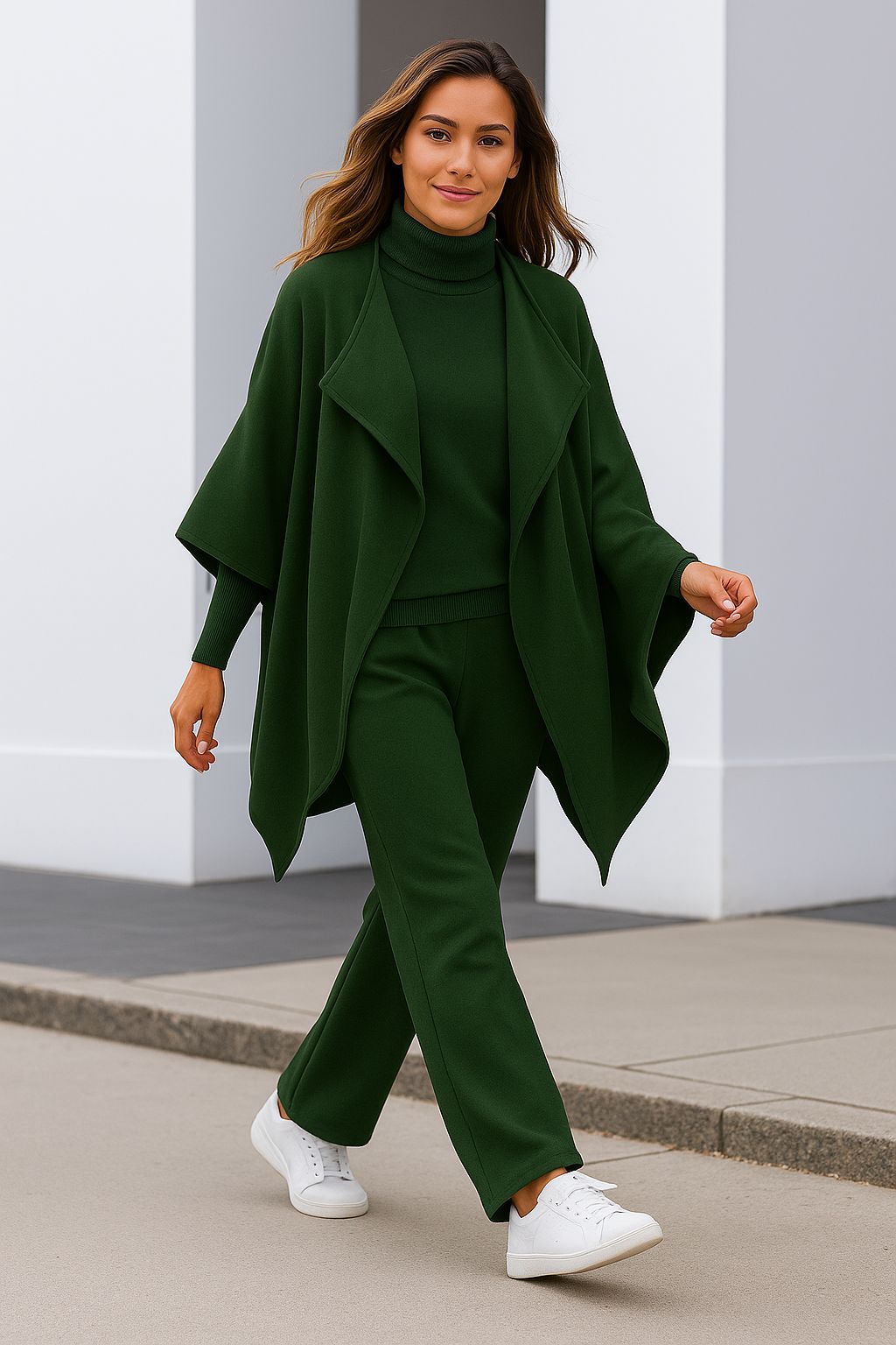 Berg-Feldt | Strick-Set mit Strickjacke, Oberteil und Hose