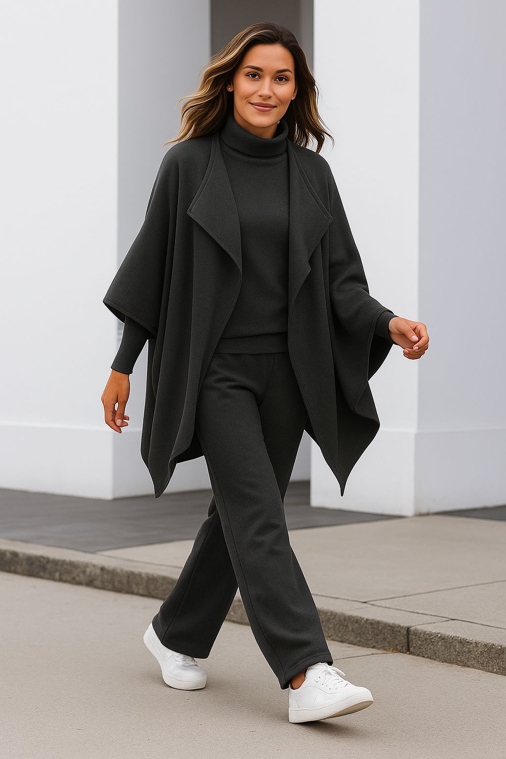 Berg-Feldt | Strick-Set mit Strickjacke, Oberteil und Hose