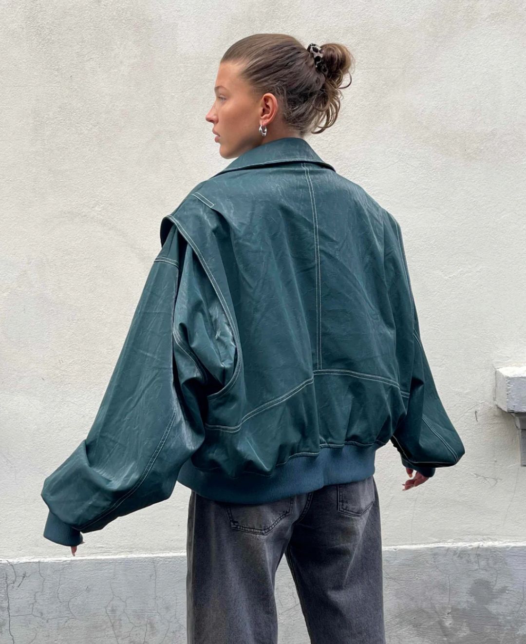 Berg-Feldt | Übergröße Jacke mit Reißverschluss und Eleganter Optik