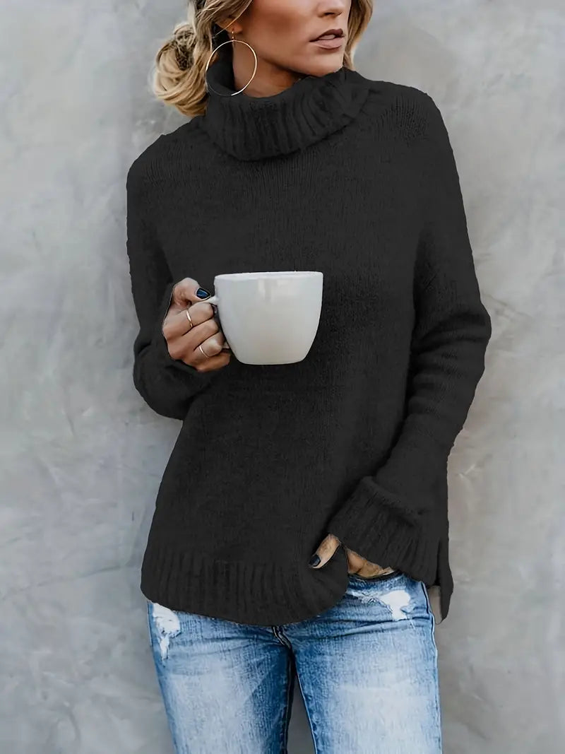 Berg-Feldt | Pullover mit Rollkragenpullover