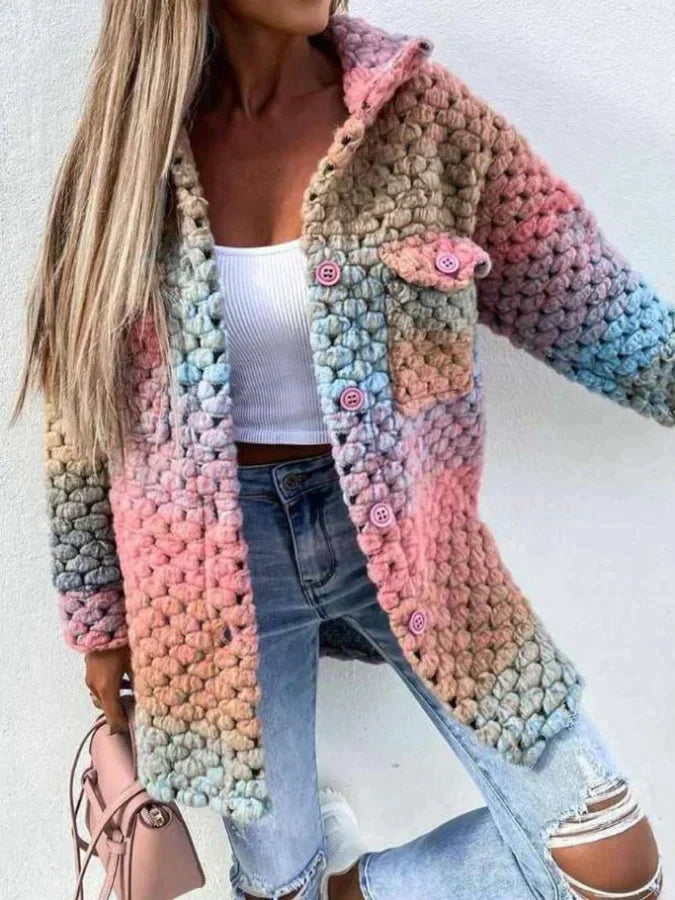 Berg-Feldt | Manteau en laine multicolore