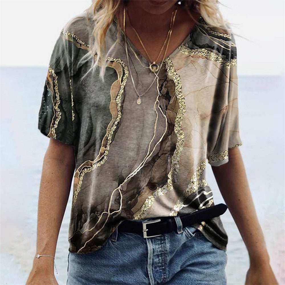 T-shirt d'été bohème par Imiza