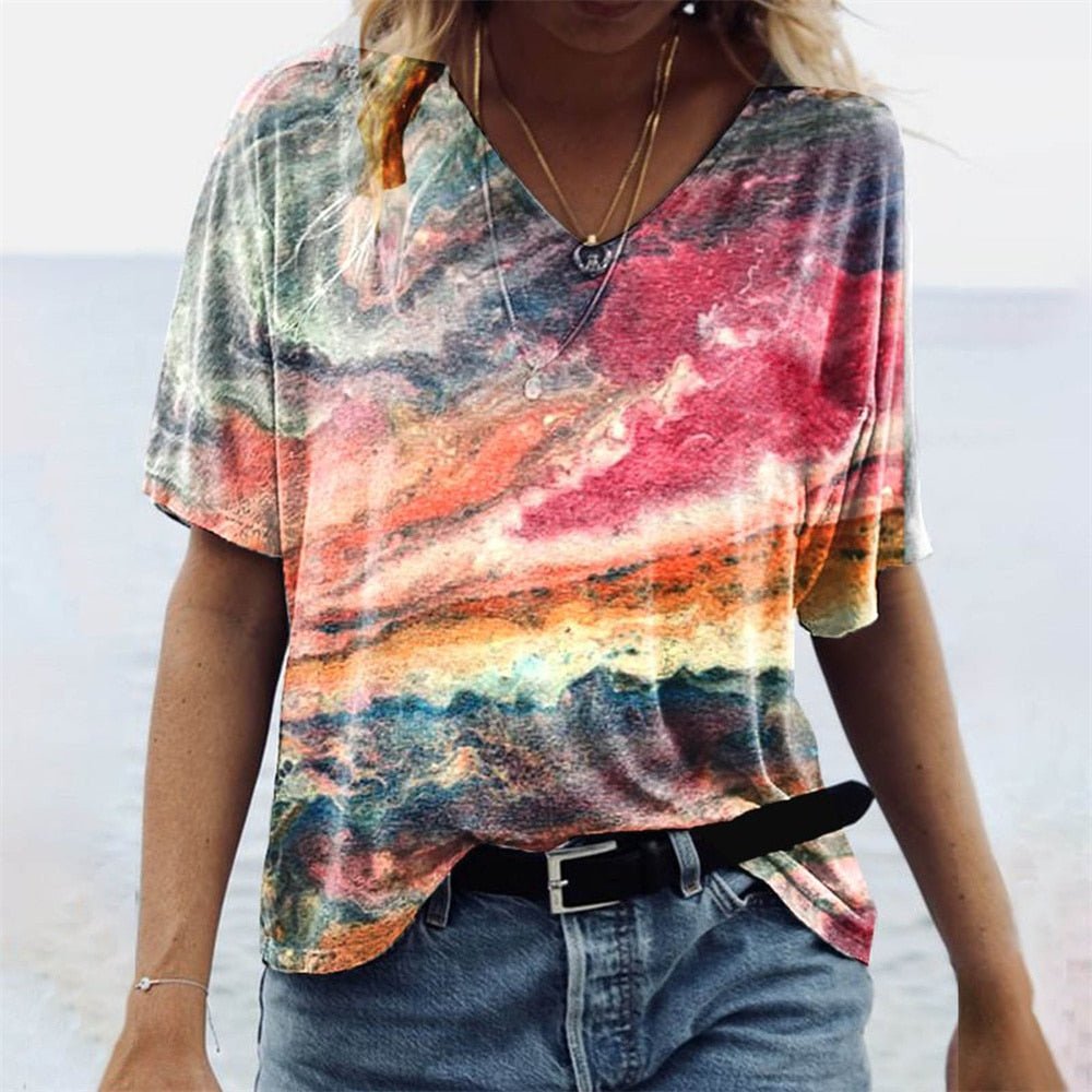 T-shirt d'été bohème par Imiza