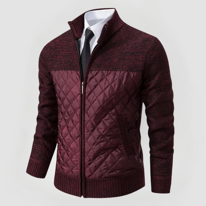 NOAH Gestrickter Pullover mit Steppung