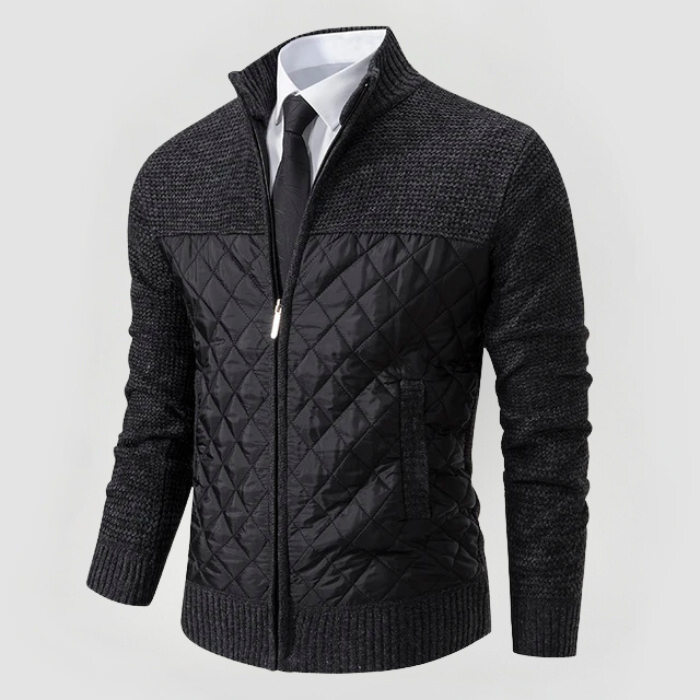 NOAH Gestrickter Pullover mit Steppung