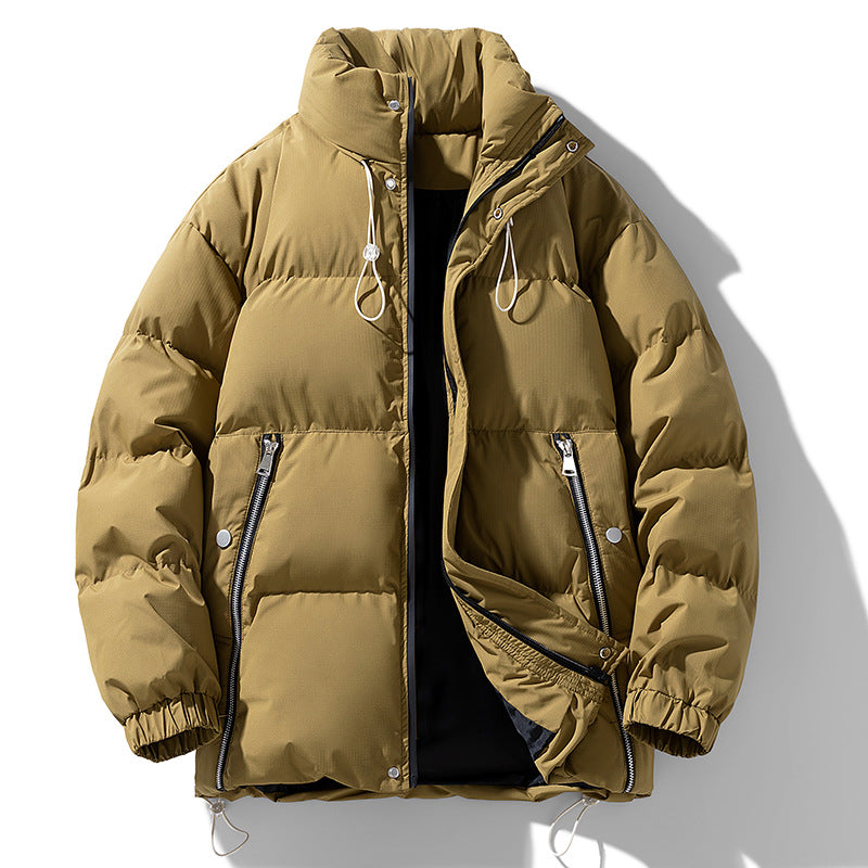 Berg-Feldt | Herren Winterjacke aus Baumwolle mit Stehkragen - Warm und gefüttert, oversized