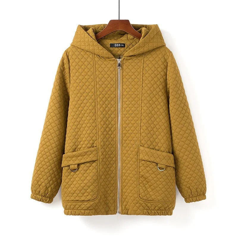 Berg-Feldt | Gepolsterte Steppjacke mit Kapuze