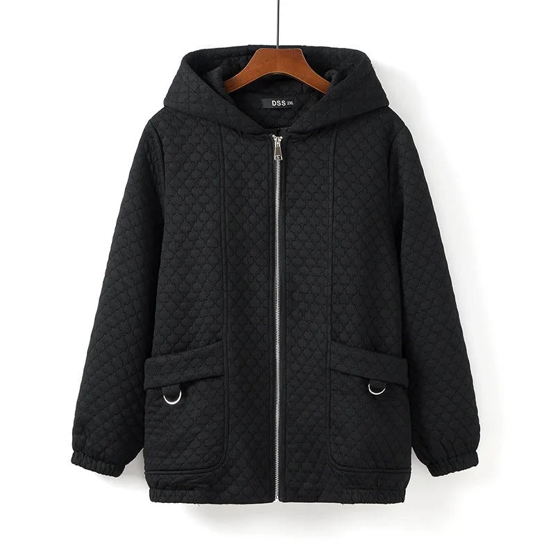 Berg-Feldt | Gepolsterte Steppjacke mit Kapuze