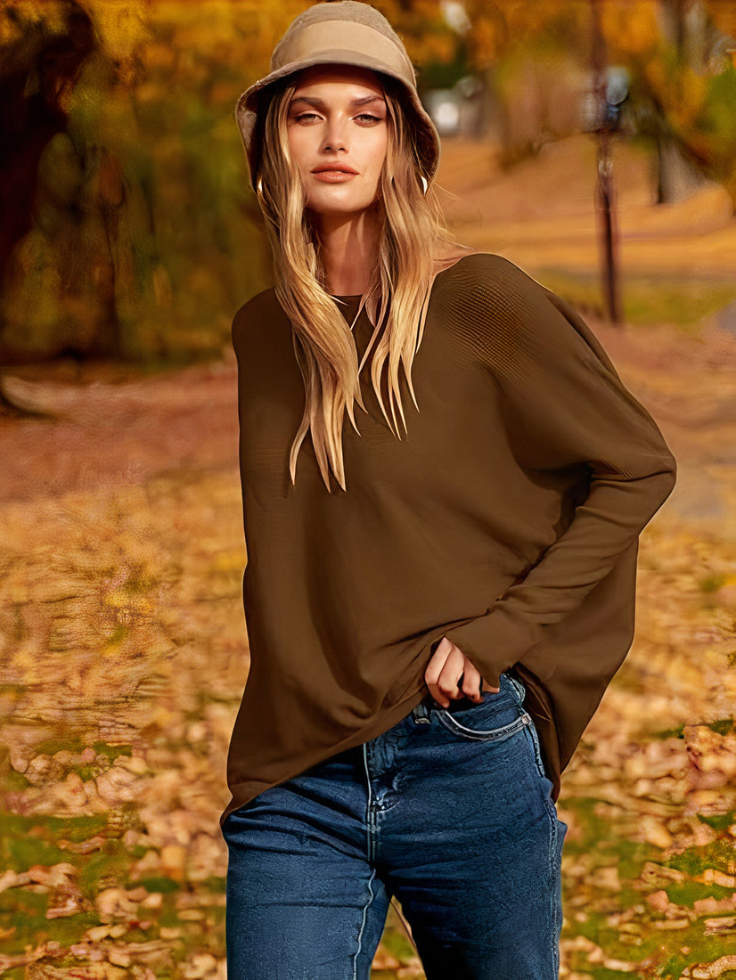 Grand pull en tricot – Brook