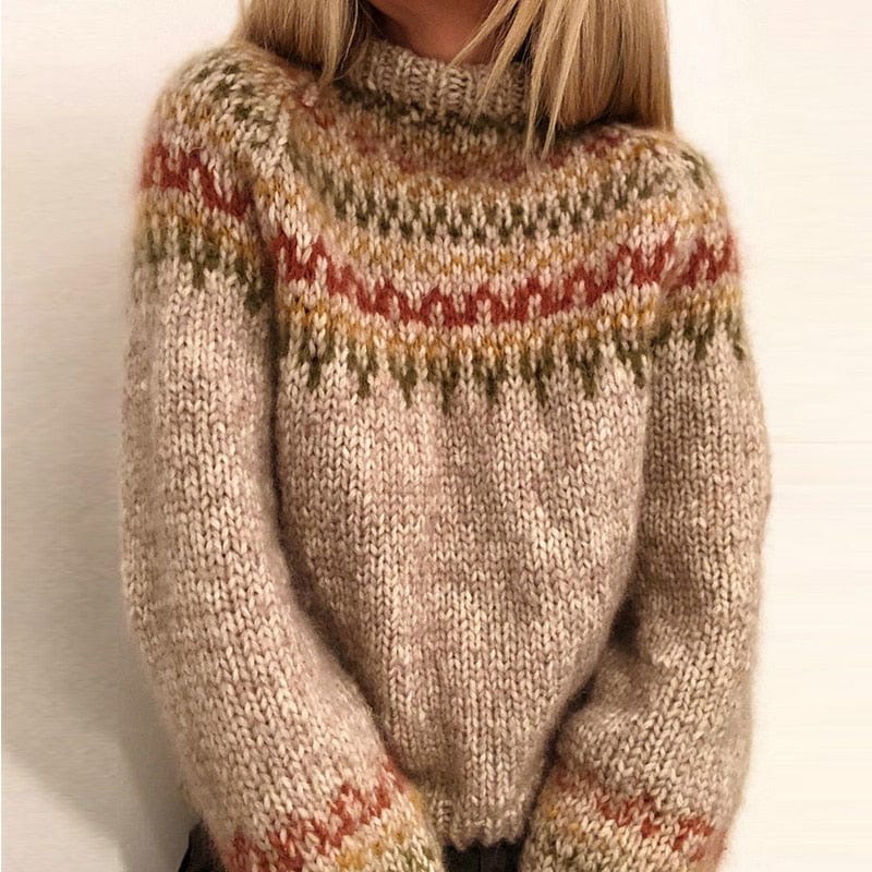 Berg-Feldt | Sweater - Chunky Fair Isle Strick Gemütlicher Winter
