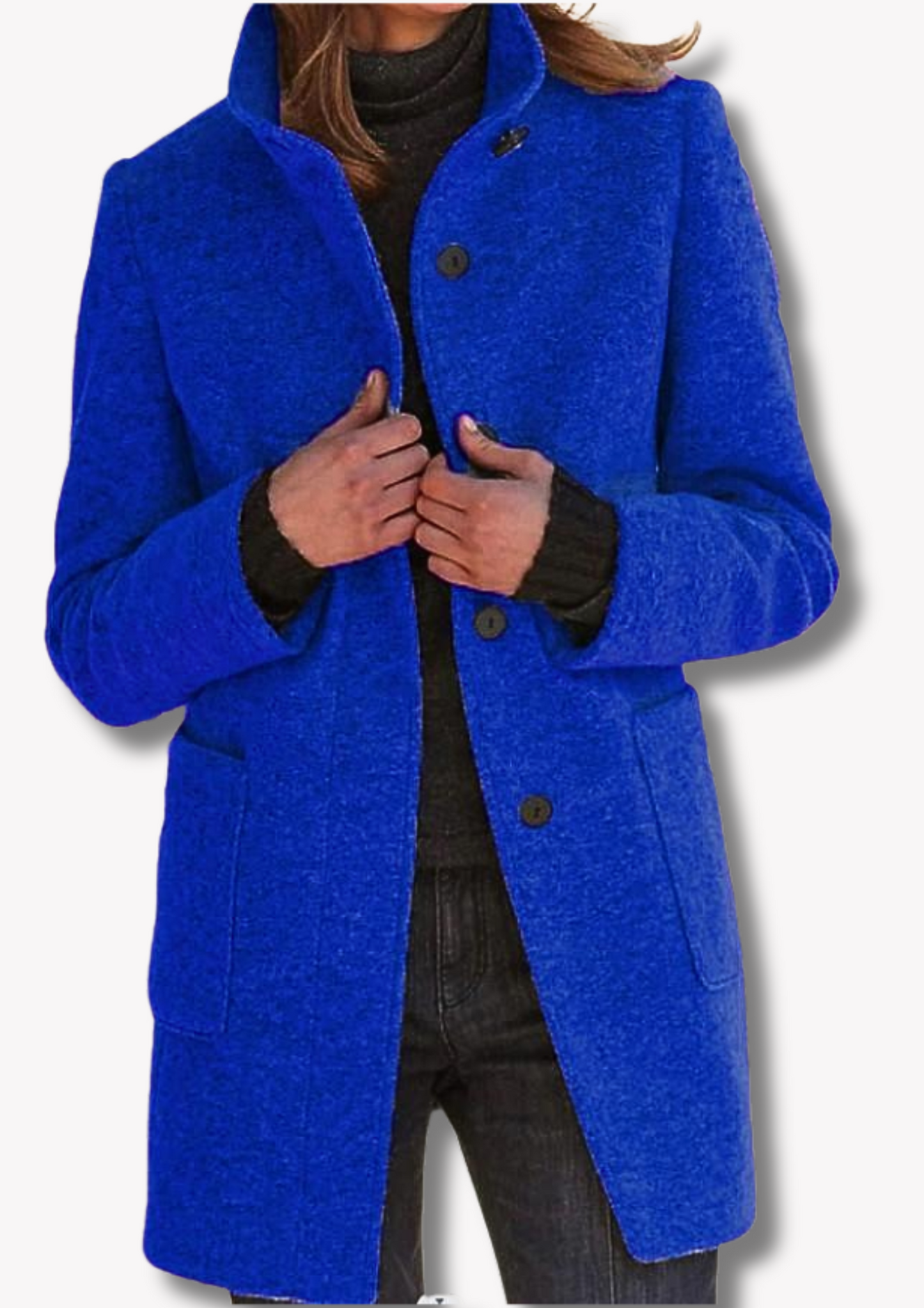 Manteau long rétro Porellia