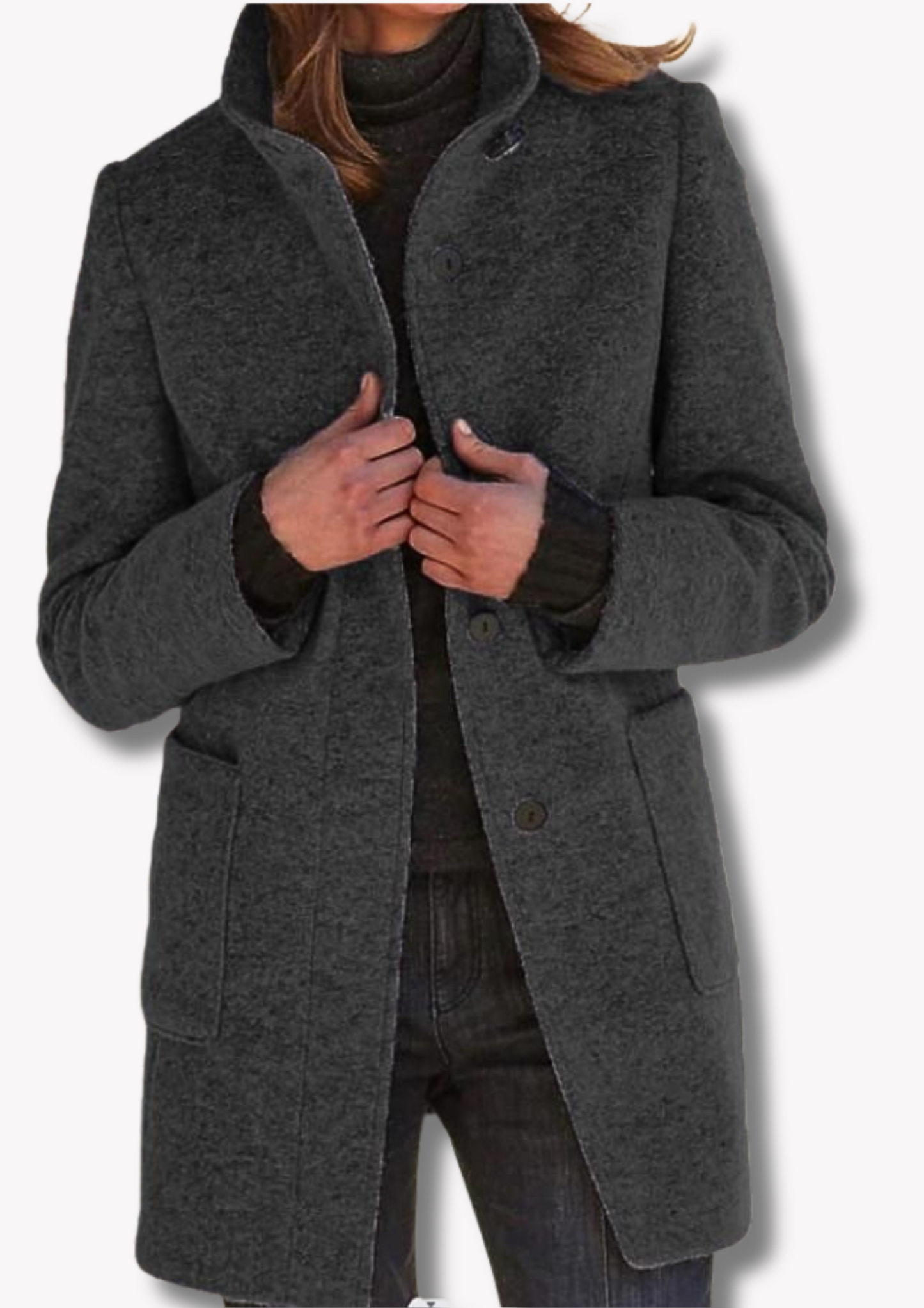 Manteau long rétro Porellia