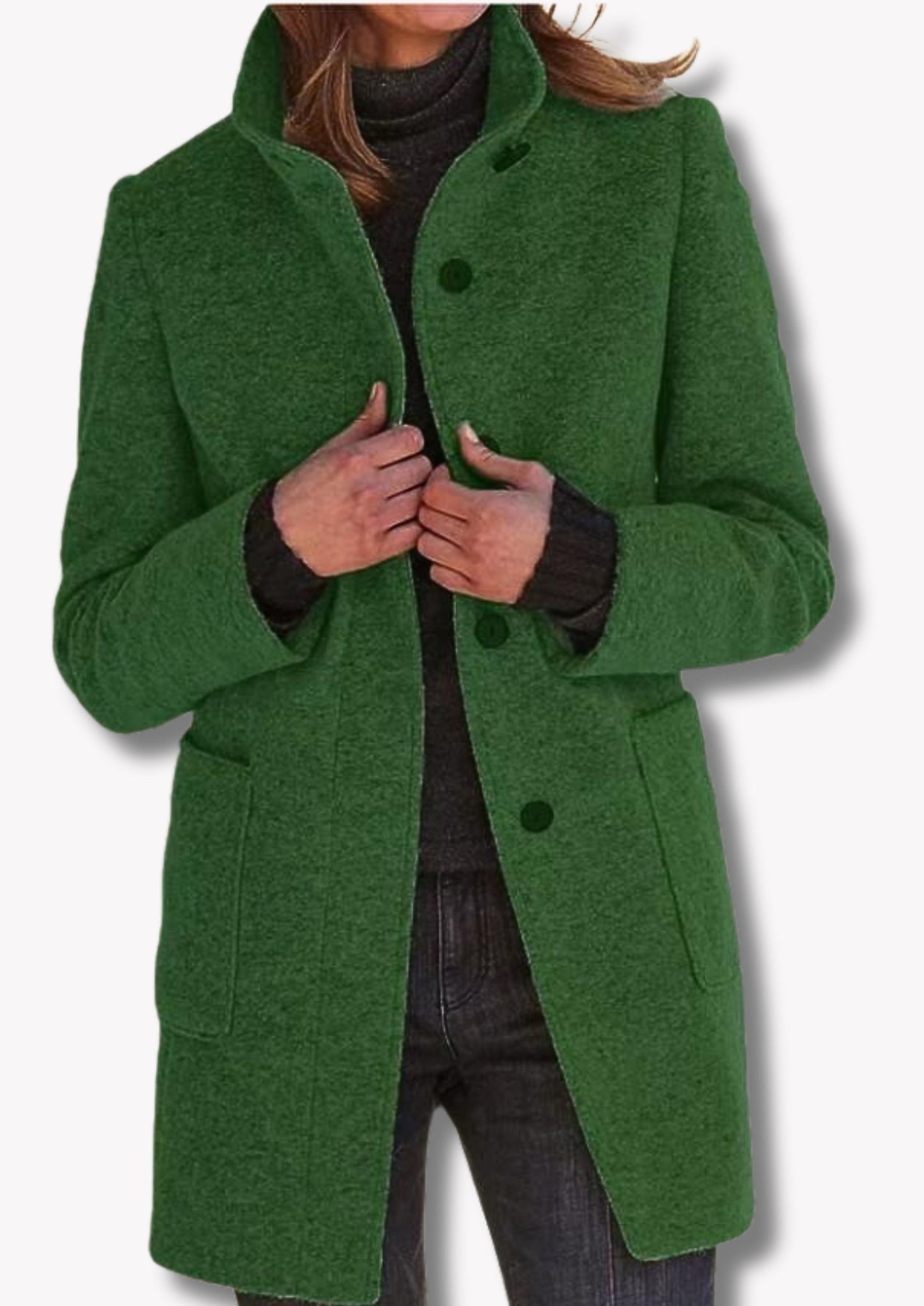 Manteau long rétro Porellia