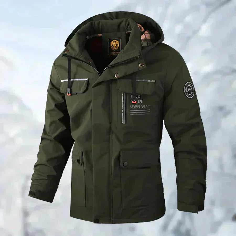 Berg-Feldt | Veste de plein air confortable, coupe-vent et imperméable