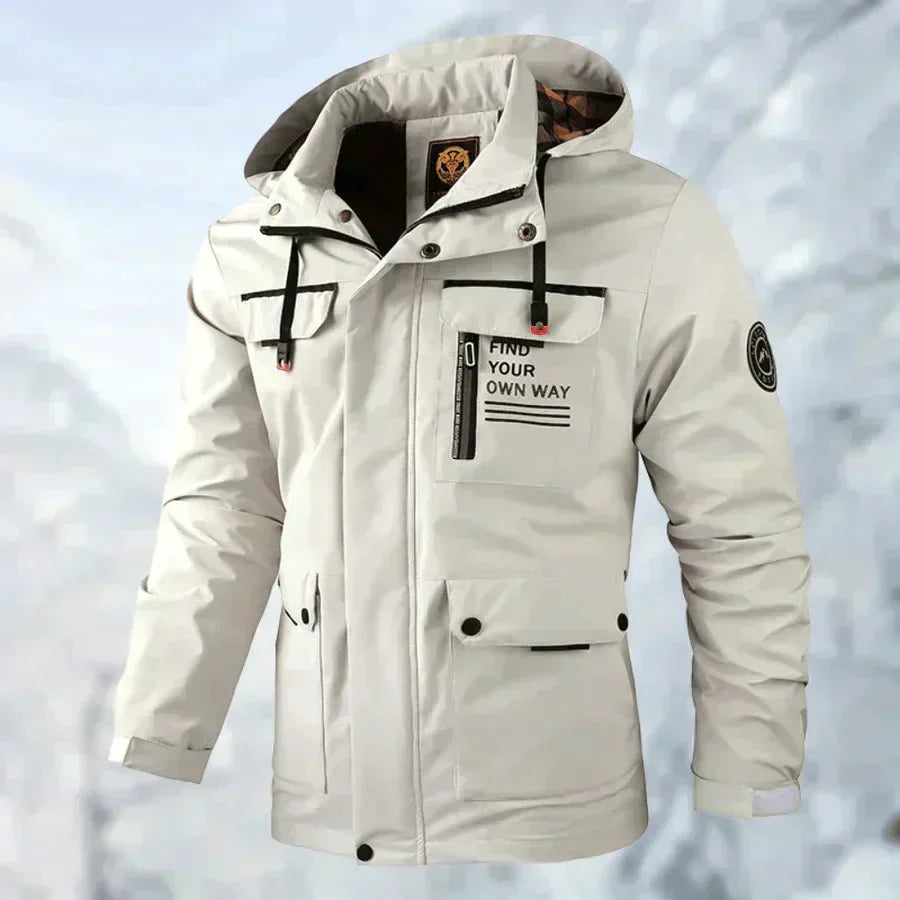 Berg-Feldt | Veste de plein air confortable, coupe-vent et imperméable