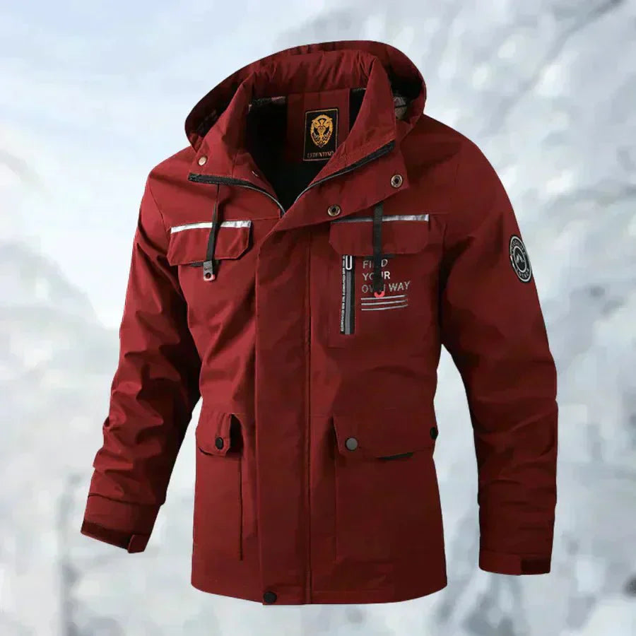 Berg-Feldt | Veste de plein air confortable, coupe-vent et imperméable