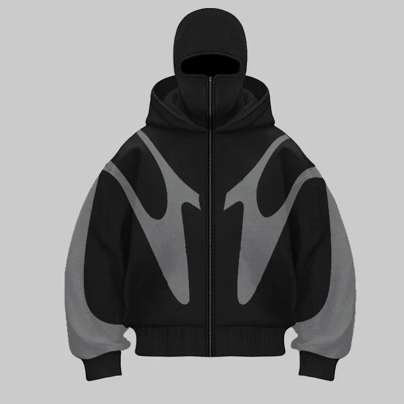 Fudus Sweat-shirt à capuche avec cagoule